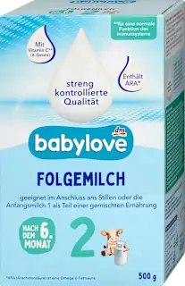 Babylove 2 prelazna formula za odojčad 500g