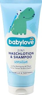 Babylove Sensitive 2u1 gel za tuširanje i šampon 200ml