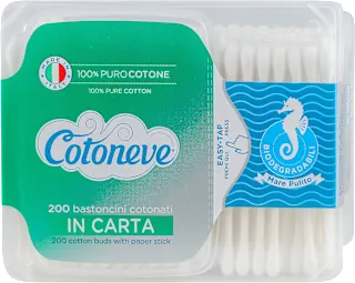 Cotoneve biorazgradivi štapići za uši 200 komada