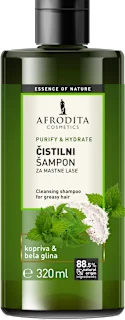 Afrodita Essence of Nature Purify & Hydrate šampon za masnu kosu 320ml
