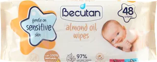 Becutan vlažne maramice za bebe sa bademovim uljem 48 komada