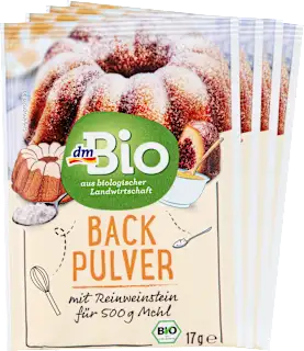 dmBio prašak za pecivo 4x17g