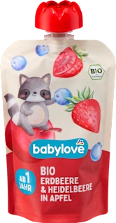 Babylove Užitak jagoda i borovnica u jabuci 100g