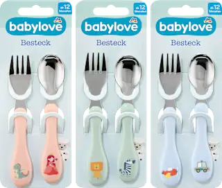 Babylove pribor za jelo kašika i viljuška