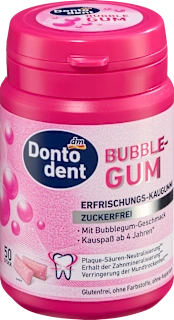 Dontodent dražirana guma za žvakanje bubblegum 50 komada