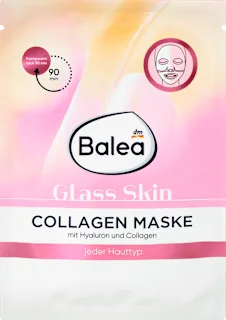 Balea Glass Skin Collagen maska za lice