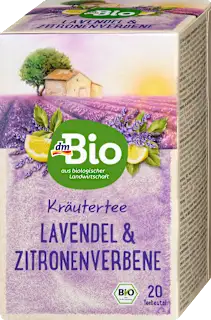 dmBio čaj lavanda i verbena 20 kesica