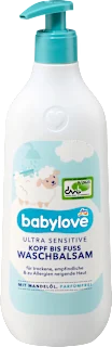 Babylove Ultra Sensitive balzam za kupanje 500ml
