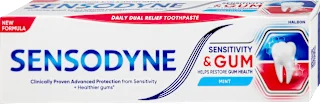 SENSITIVITY & GUM pasta za zube - mint, 75 ml