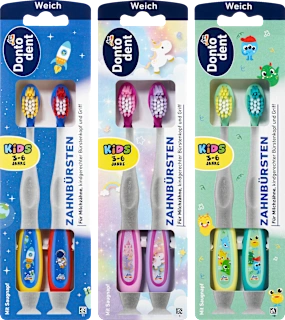 Dontodent Kids četkica za zube mekana 3-6 godina
