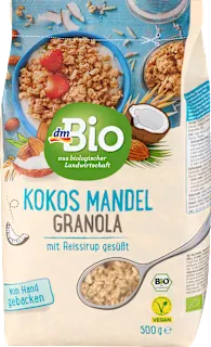 dmBio granola musli kokos i badem 500g