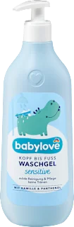 Babylove Sensitive gel za kupanje kamilica i pantenol 500ml