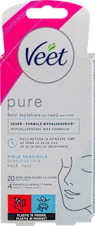 Veet Pure trake za lice 20 kom