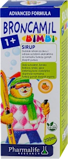BRONCAMIL BIMBI sirup za decu 1+god., dodatak..., 200 ml
