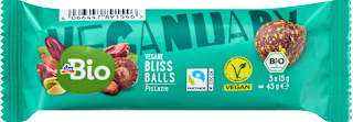 dmBio Veganuary voćne kuglice od urmi sa pistaćima
