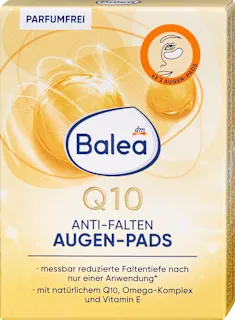 Balea Q10 jastučići za predeo oko očiju 12 komada
