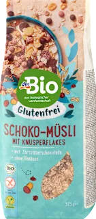 dmBio musli sa crnom čokoladom bez glutena 375g