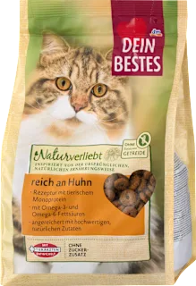 Dein Bestes Naturverliebt suva hrana za mačke sa piletinom 500g