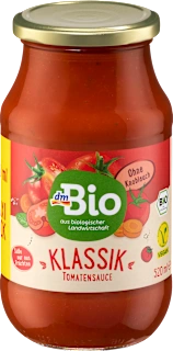 dmBio sos od paradajza klasik 520ml