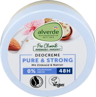 Alverde Pure & Strong deo krema 50ml