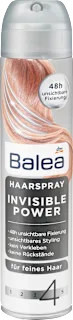 Balea Invisible Power sprej za kosu jačina 4 300ml