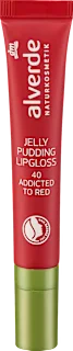 Alverde Jelly Pudding sjaj za usne 40 Addicted To Red