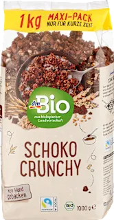 dmBio hrskavi pečeni musli sa mlečnom čokoladom 1kg