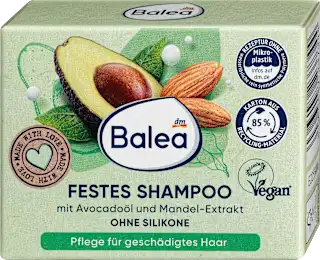 Balea čvrsti šampon ulje avokada i ekstrakt badema 60g