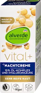 Alverde Vital+ noćna krema 50ml