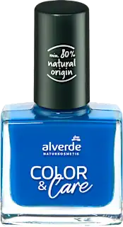 Alverde Color & Care lak za nokte 260 Ocean Blue
