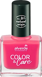 Alverde Color & Care lak za nokte 230 Summer Pink