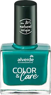 Alverde Color & Care lak za nokte 240 Elegant Teal