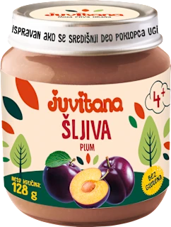 Dečija kašica - šljiva, od 4. meseca, 128 g