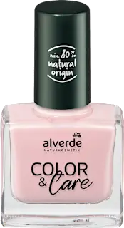 Alverde Color & Care lak za nokte 90 Milky Rose