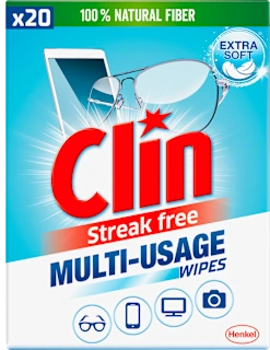 Clin Streak Free maramice za staklo 20 komada