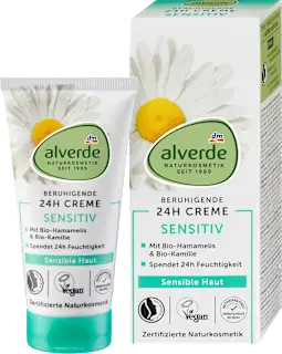 Alverde Sensitiv 24h dnevna krema za lice 50ml