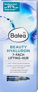Balea Beauty Hyaluron Lifting tretman za lice 7x1ml