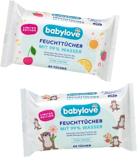 Babylove vlažne maramice sa 99% vode 80 komada