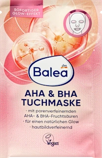 Balea AHA & BHA maska za lice u maramici