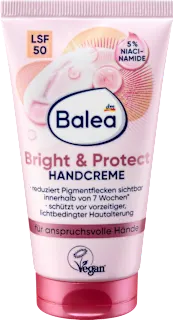Balea krema za ruke Bright & Protect SPF50 75ml