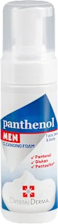 Crystal Derma Panthenol Men pena za čišćenje lica, brade i tela 150ml
