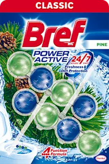 Bref Power Aktiv WC osveživač duo pack 100g