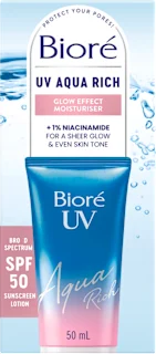 Bioré Aqua Rich Glow krema za lice SPF50