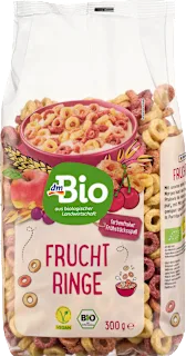 dmBio kolutići od žita sa ukusom voća 300g