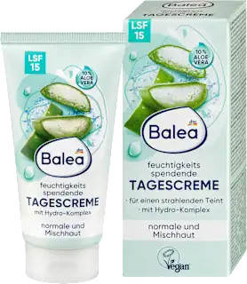 Balea hranljiva dnevna krema za normalnu i mešovitu kožu aloe vera SPF15 50ml