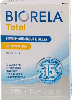 Total kapsule - 15 probiotskih sojeva, 30 kom