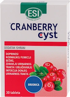 CRANBERRY cyst tablete - brusnica, 30 kom