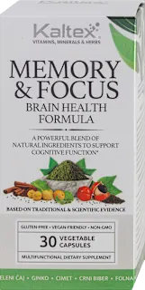 Kaltex Memory & Focus Brain Health 30 kapsula