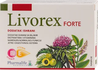 Livorex FORTE, 30 kom
