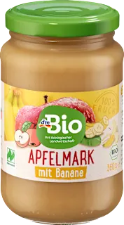 dmBio pire jabuka i banana 360g